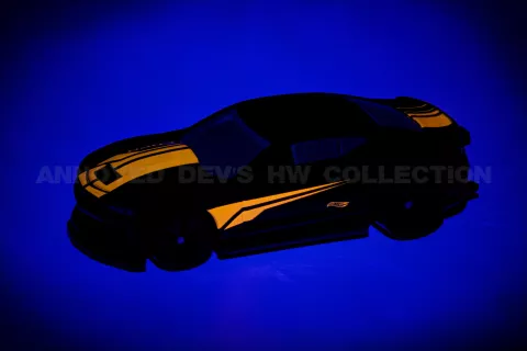 2018 COPO Camaro SS blacklight
