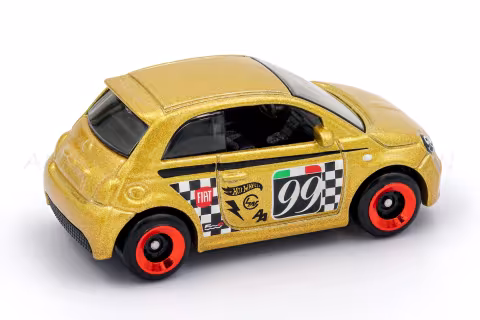 Fiat 500e HYW85 back