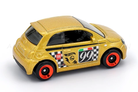 Fiat 500e HYW85 back