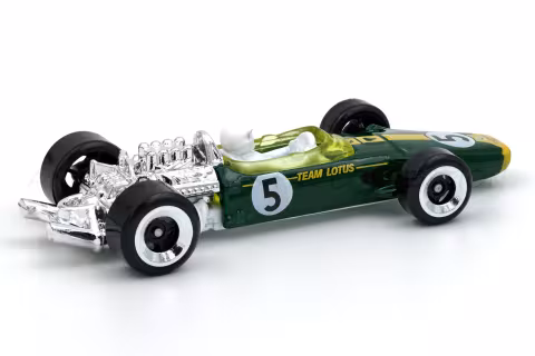 '67 Lotus Type 49 HRY76 back