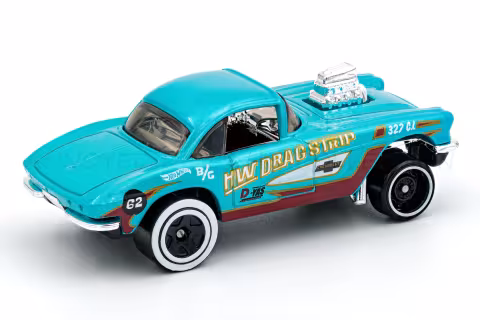 '62 Corvette Gasser HTV54 back